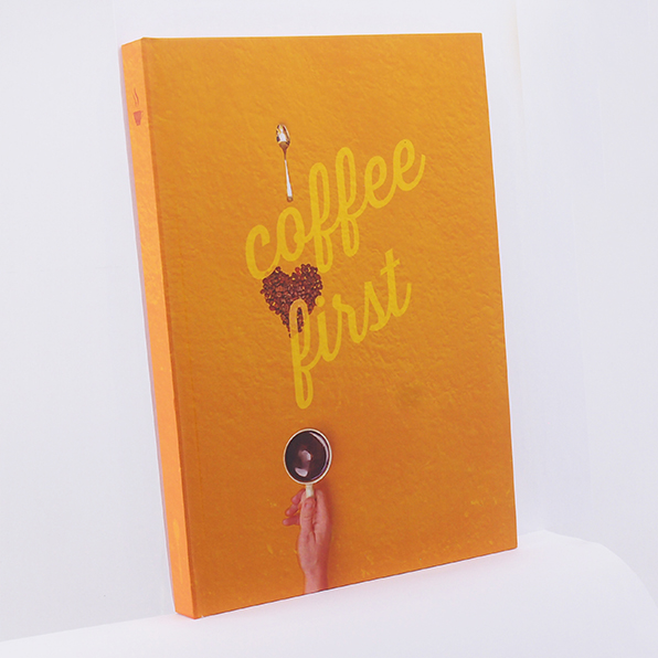Notebook Perfect Binding - #CoffeeFirst - Rp 60.000